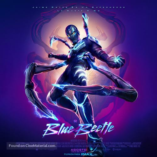 Blue Beetle - Argentinian Movie Poster