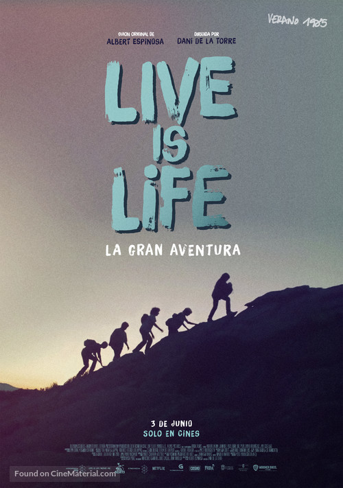 Live is Life - Spanish Movie Poster