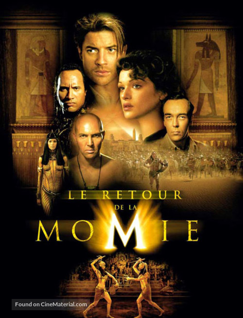 The Mummy Returns - French Movie Poster
