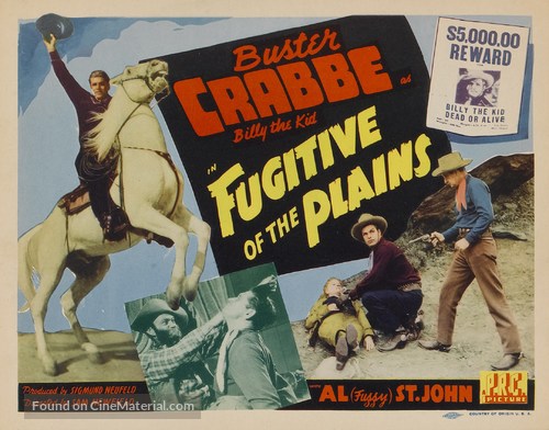 Fugitive of the Plains - Movie Poster