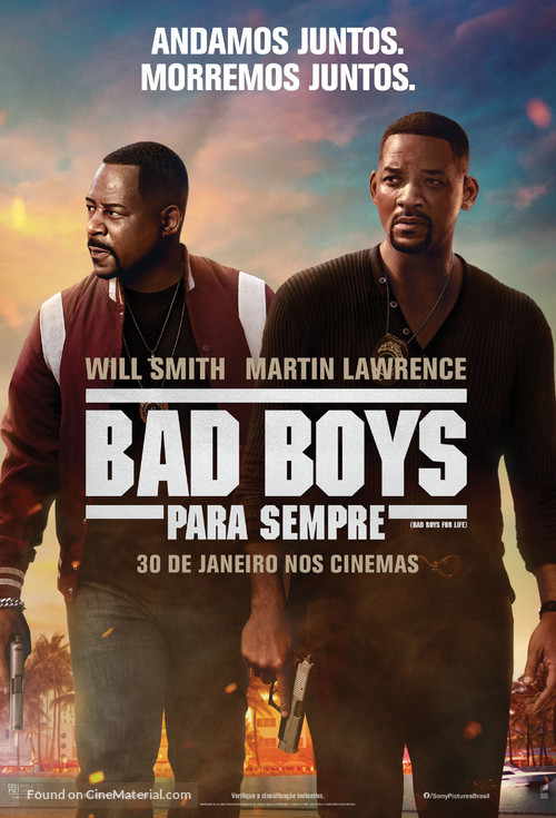 Bad Boys for Life - Brazilian Movie Poster