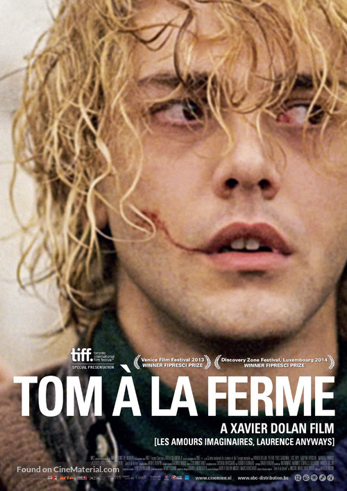 Tom &agrave; la ferme - Belgian Movie Poster