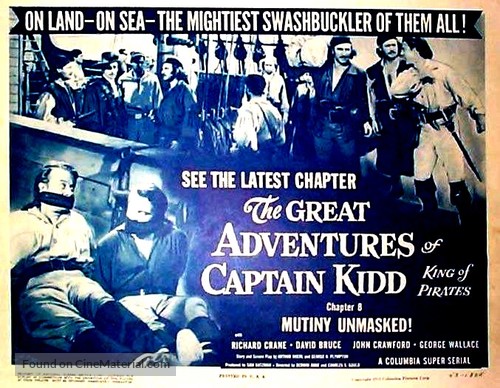 The Great Adventures of Captain Kidd - Movie Poster