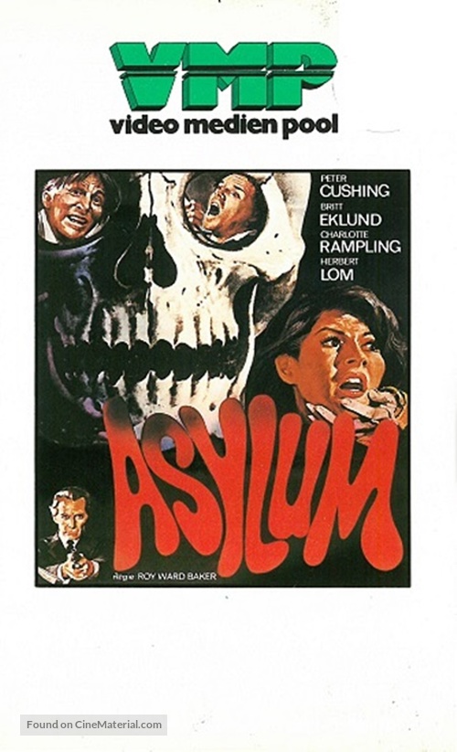 Asylum - German VHS movie cover