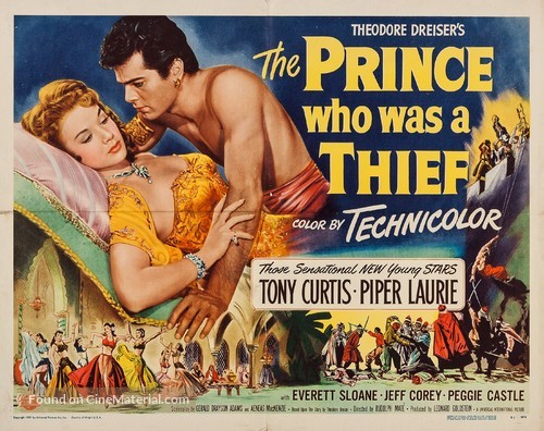 The Prince Who Was a Thief - Movie Poster