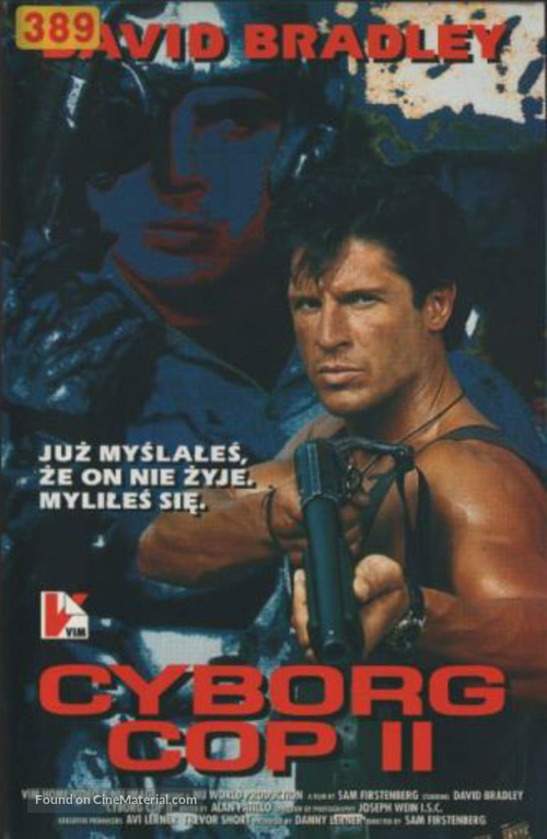 Cyborg Cop II - Polish VHS movie cover