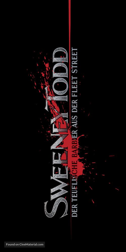 Sweeney Todd: The Demon Barber of Fleet Street - German Logo