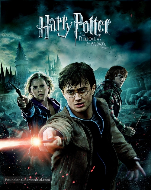 Harry Potter and the Deathly Hallows - Part 2 - Brazilian DVD movie cover