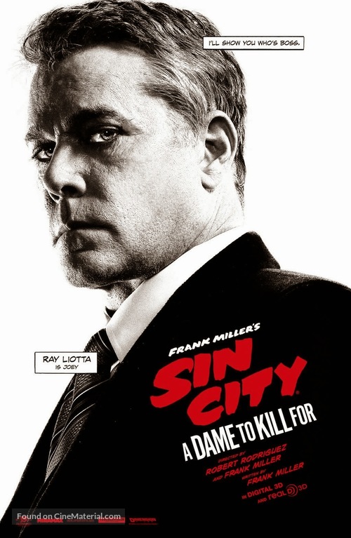 Sin City: A Dame to Kill For - Movie Poster