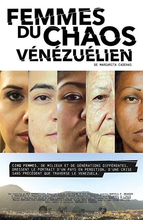 Women of Venezuelan Chaos - French Movie Poster