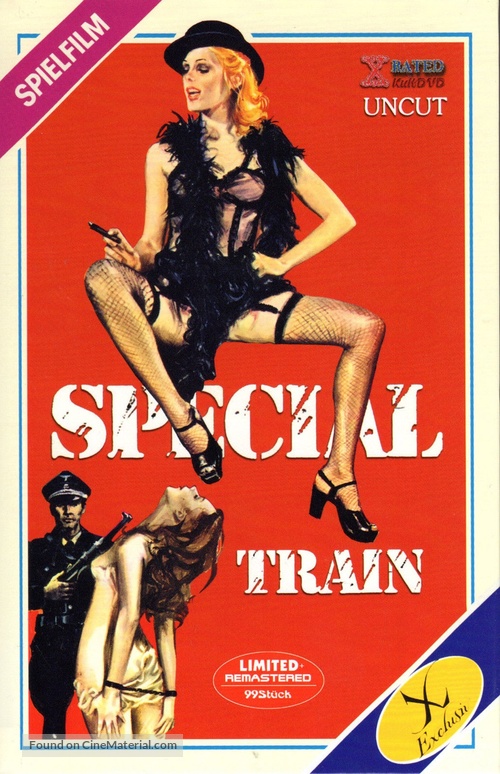 Train sp&eacute;cial pour SS - German DVD movie cover