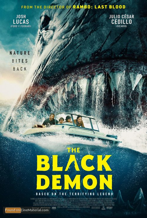The Black Demon - Australian Movie Poster