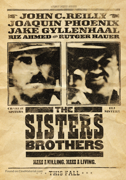 The Sisters Brothers - Dutch Movie Poster