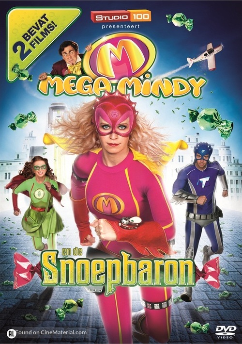 Mega Mindy en de Snoepbaron - Belgian DVD movie cover