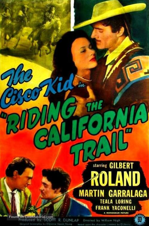 Riding the California Trail - Movie Poster