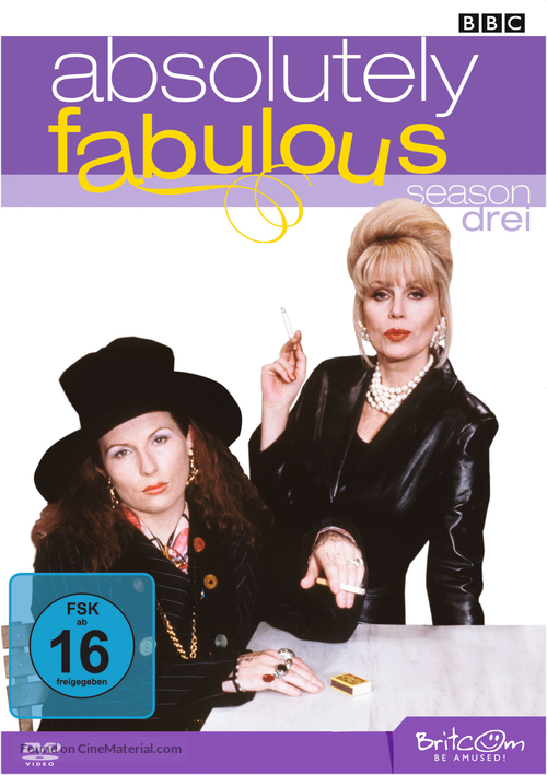 &quot;Absolutely Fabulous&quot; - German DVD movie cover