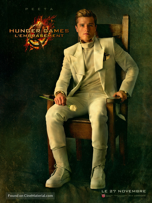 The Hunger Games: Catching Fire - French Movie Poster