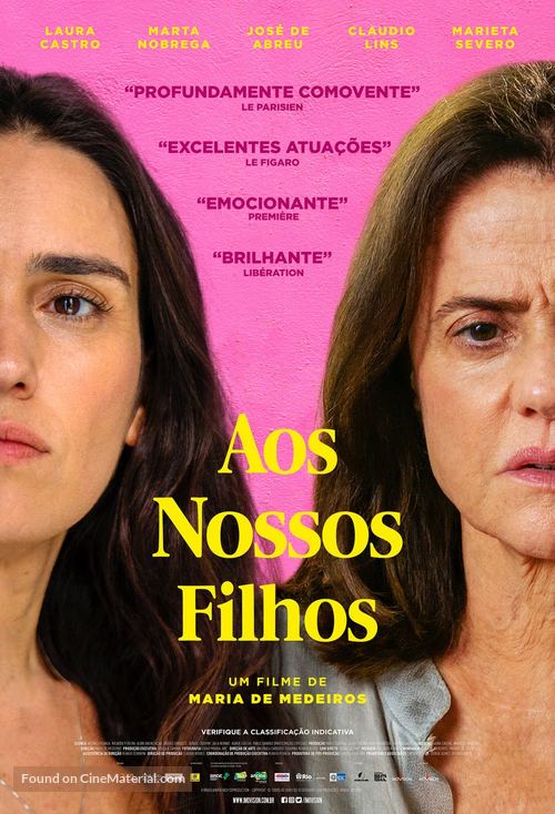 Aos Nossos Filhos - Brazilian Movie Poster