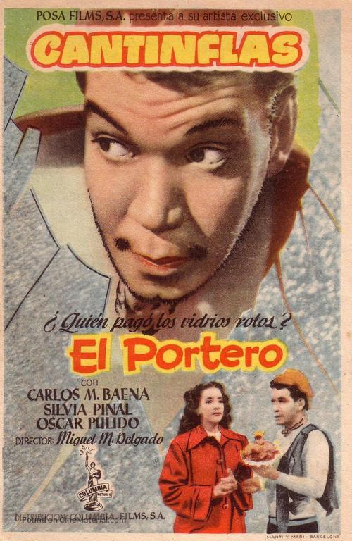 El portero - Spanish Movie Poster
