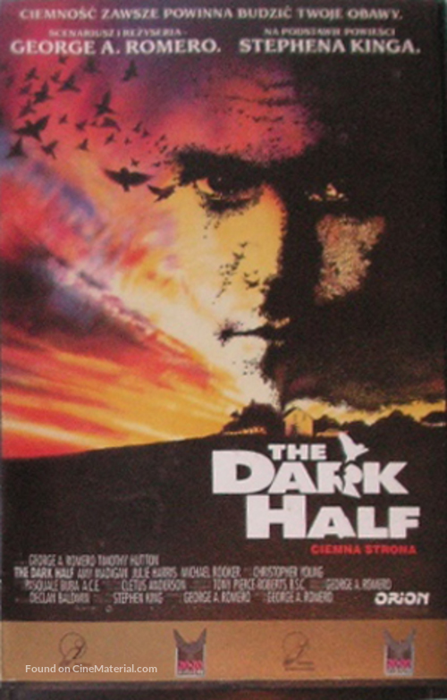The Dark Half - Polish VHS movie cover
