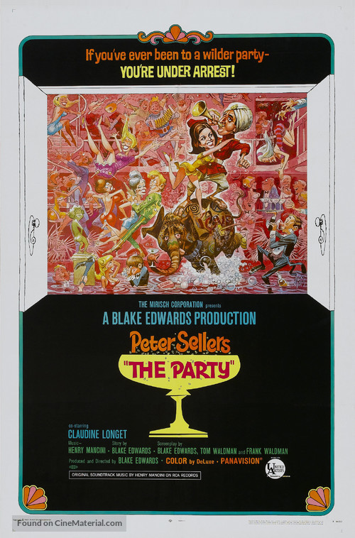The Party - Theatrical movie poster