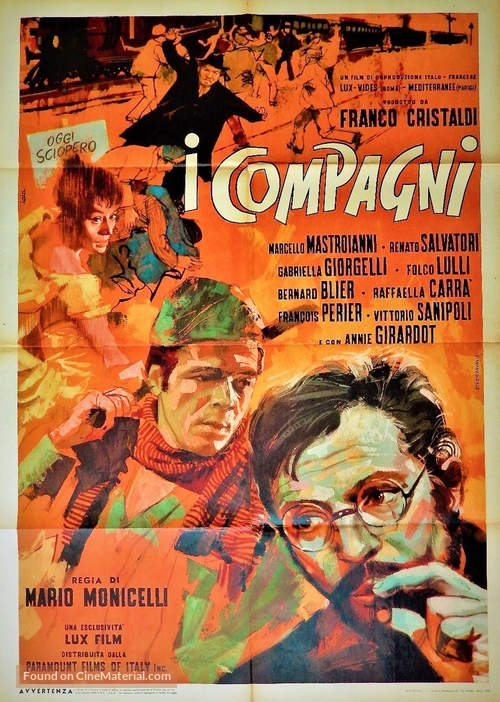 I Compagni - Italian Movie Poster