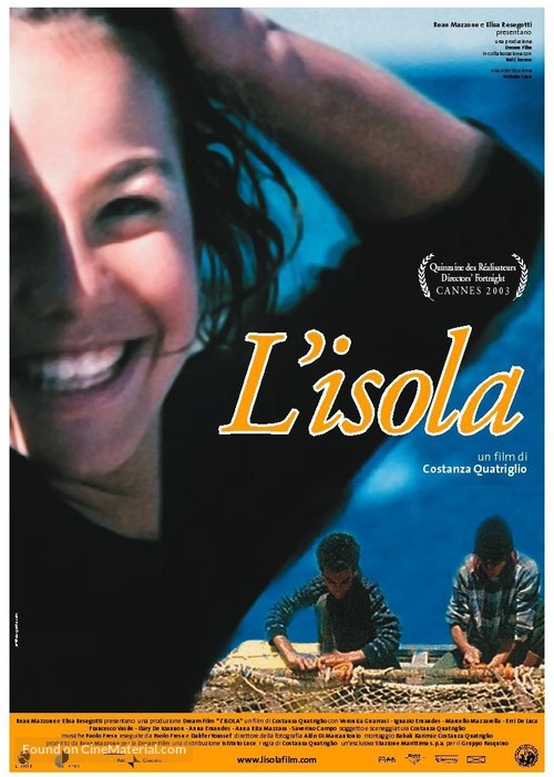 L&#039;isola - Italian Movie Poster