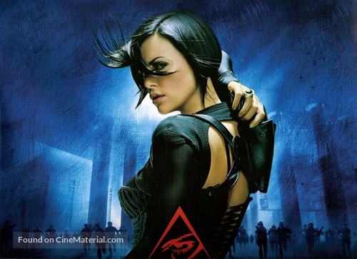 &AElig;on Flux - Argentinian Movie Poster