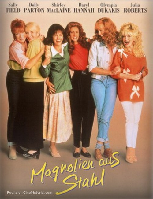 Steel Magnolias - German Blu-Ray movie cover