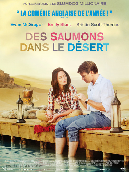 Salmon Fishing in the Yemen - French Movie Poster