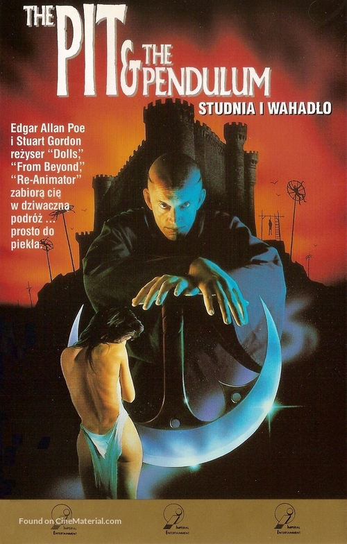 The Pit and the Pendulum - Polish VHS movie cover