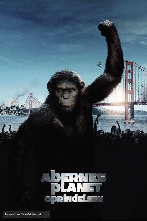 Rise of the Planet of the Apes - Danish Movie Poster