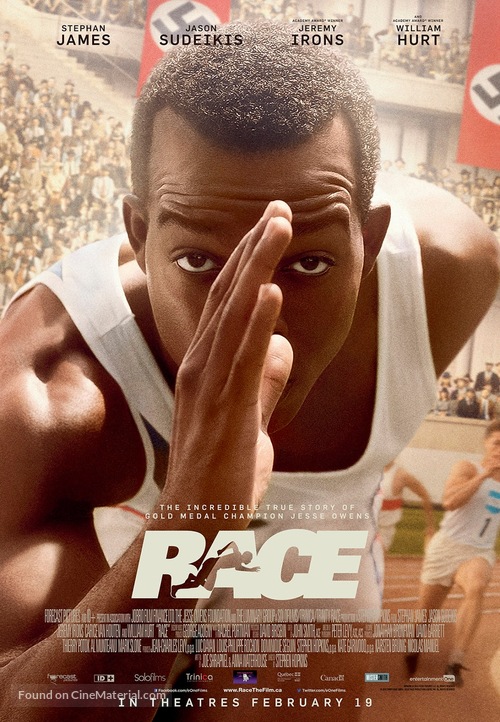 Race - Canadian Movie Poster