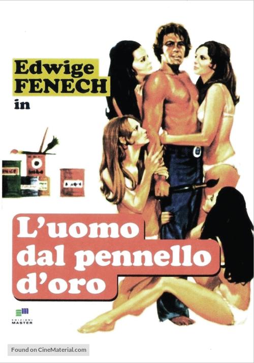 Der Mann mit dem goldenen Pinsel - Italian DVD movie cover