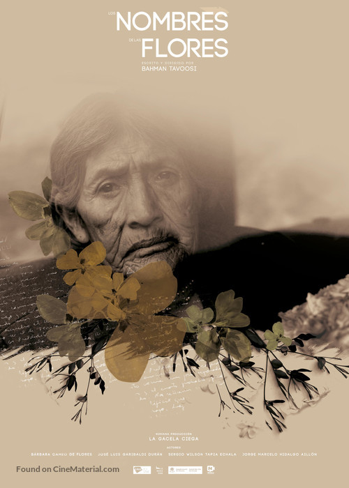 Los Nombres de Las Flores - Bolivian Movie Poster