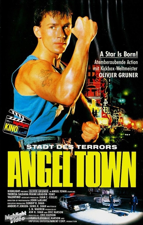 Angel Town - German VHS movie cover