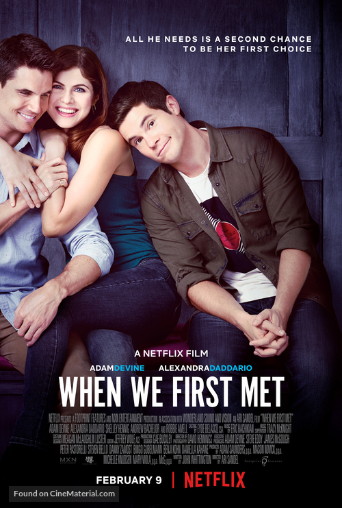 When We First Met - Movie Poster
