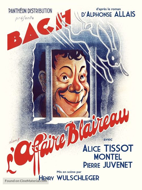 L&#039;affaire Blaireau - French Movie Poster