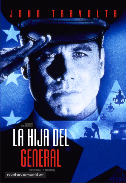 The General&#039;s Daughter - Argentinian DVD movie cover
