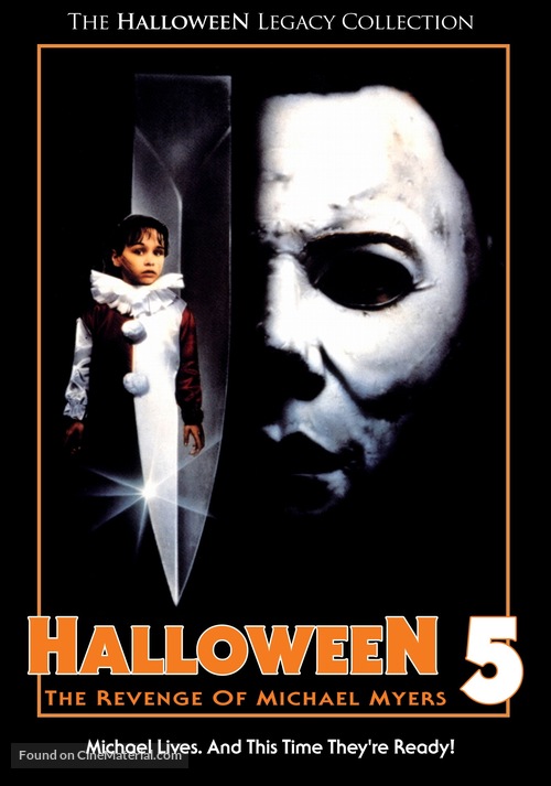 Halloween 5: The Revenge of Michael Myers - DVD movie cover