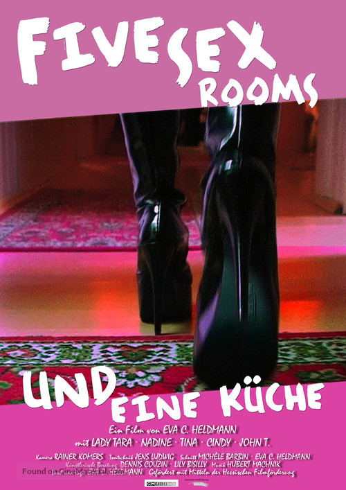 Five Sex Rooms und eine K&uuml;che - German Movie Poster