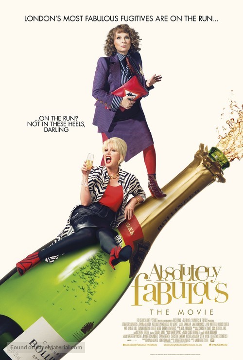 Absolutely Fabulous: The Movie - British Movie Poster