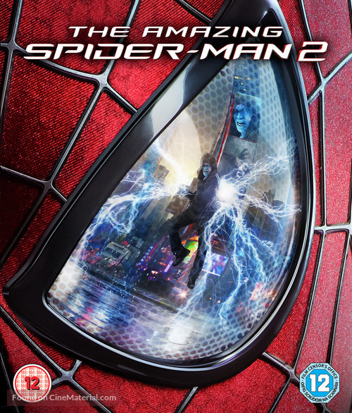 The Amazing Spider-Man 2 - British Blu-Ray movie cover