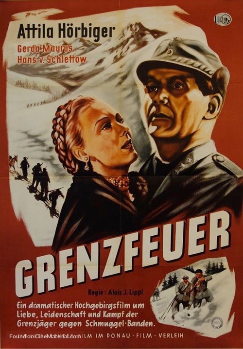 Grenzfeuer - German Movie Poster