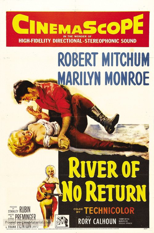 River of No Return - Movie Poster