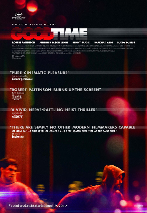 Good Time - Finnish Movie Poster