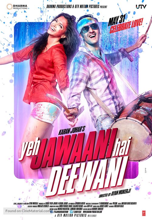 Yeh Jawaani Hai Deewani - Indian Movie Poster