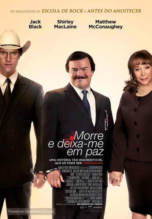 Bernie - Portuguese Movie Poster