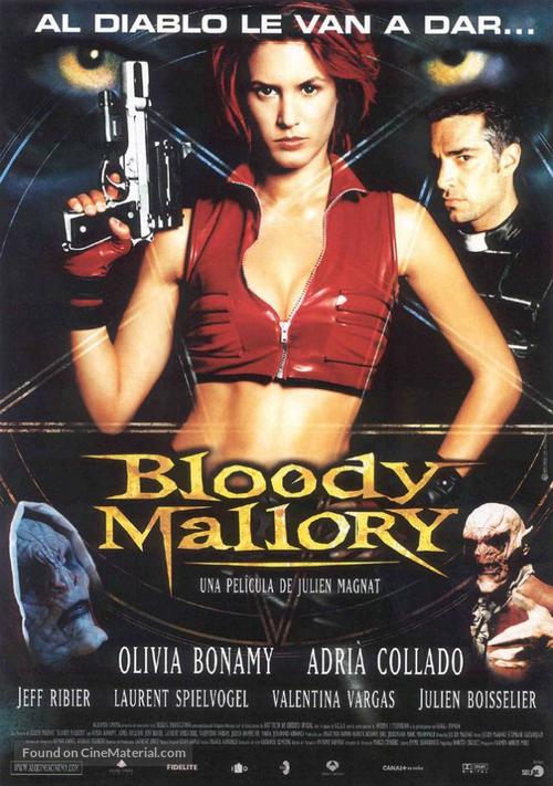 Bloody Mallory - Spanish poster