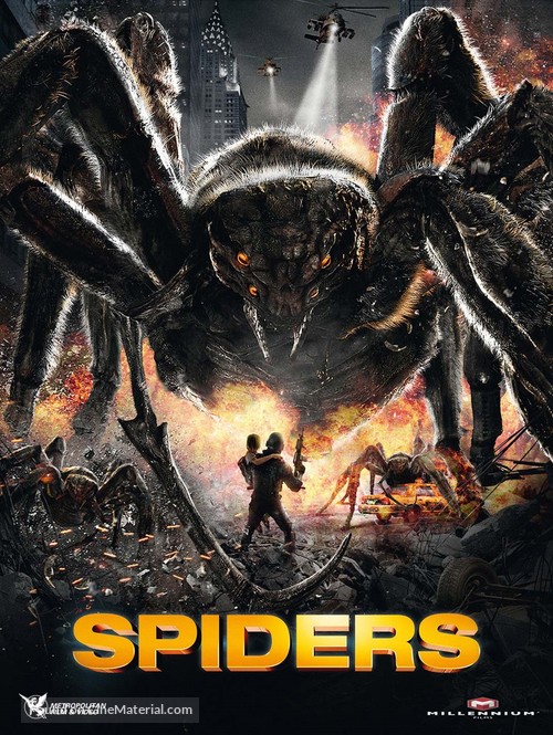 Spiders 3D - French DVD movie cover